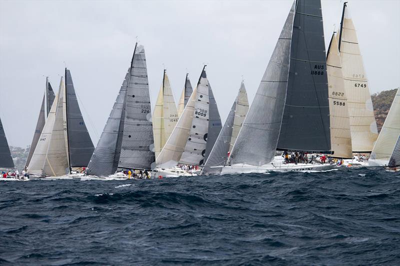 Start of a previous Pittwater to Coffs Harbour Yacht Race - photo © RPAYC