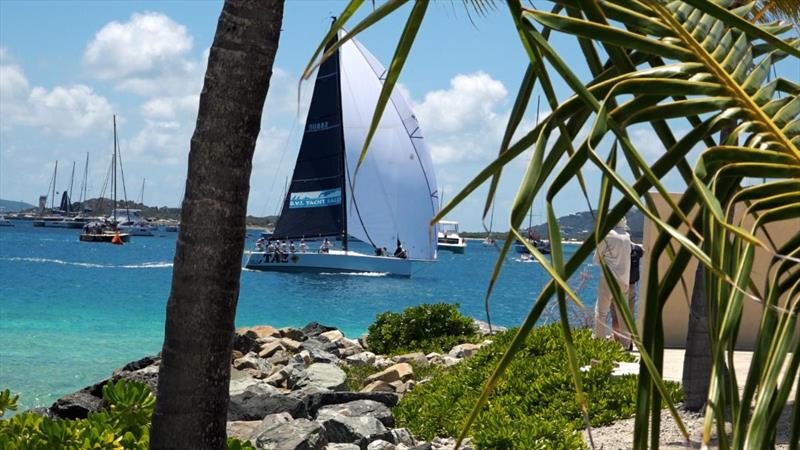 Bernie-Evan Wong's RP37 TAZ from Antigua on day 1 of the 49th Annual BVI Spring Regatta & Sailing Festival photo copyright M. Ashley Love taken at Royal BVI Yacht Club and featuring the IRC class