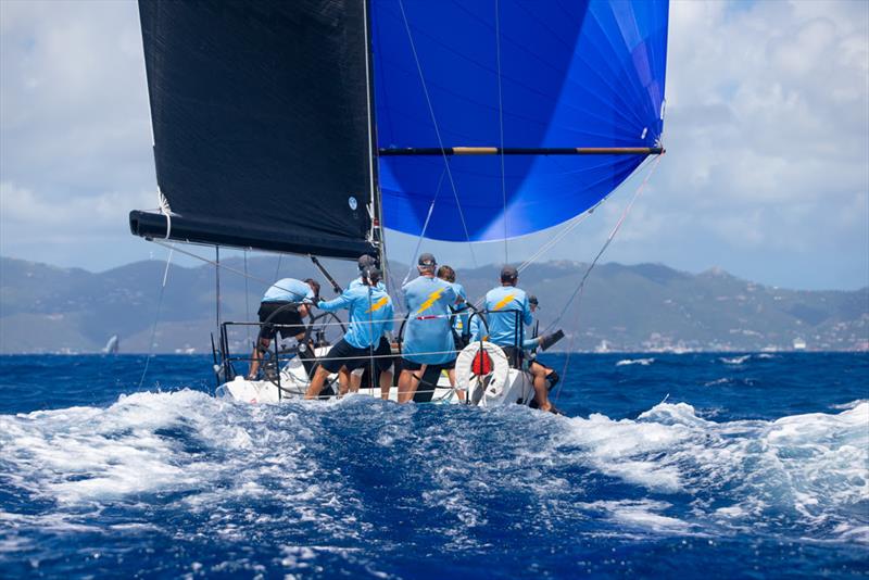 BVISR veteran Peter Corr, racing on his Summit 40 Blitz - 49th BVI Spring Regatta photo copyright Alastair Abrehart taken at Royal BVI Yacht Club and featuring the IRC class