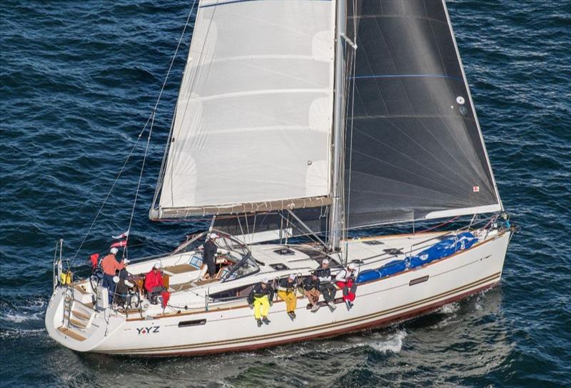 Thomas Vander Salm's Yankee Girl (a Morris Justine 36 previously sailed by Zach Lee) - Newport Bermuda Race - photo © Daniel Forster/PPL; Yankee Girl and YYZ photos