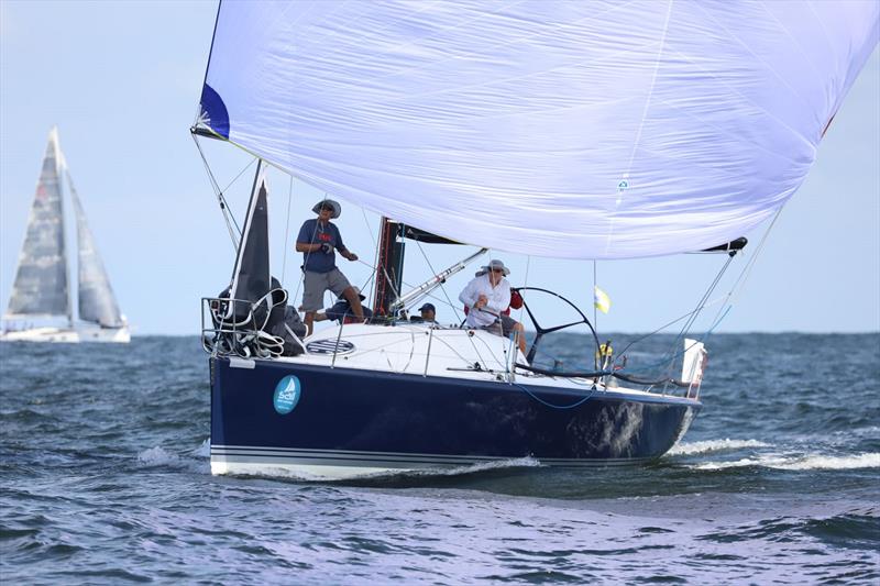 Sail Port Stephens Day 3 - Exile photo copyright Promocean Media taken at Corlette Point Sailing Club and featuring the IRC class