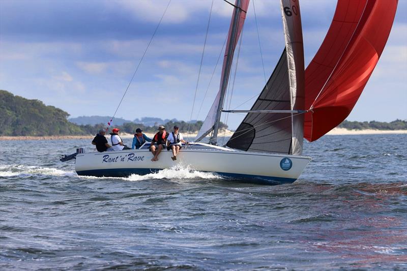 Sail Port Stephens Day 3 - Rant and Rave photo copyright Promocean Media taken at Corlette Point Sailing Club and featuring the IRC class