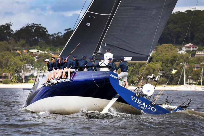 Virago, a Reichel Pugh 52 - Sail Port Stephens 2022 photo copyright Promocean Media taken at Corlette Point Sailing Club and featuring the IRC class