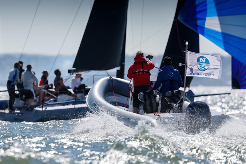 The North Sails and RORC coaching teams were on hand to offer expert advice out on the water on day 1 of the RORC Easter Challenge - photo © Paul Wyeth / www.pwpictures.com