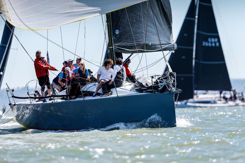 Andrew McIrvine's Ker 39 La Réponse on day 2 of the RORC Easter Challenge - photo © Paul Wyeth / www.pwpictures.com