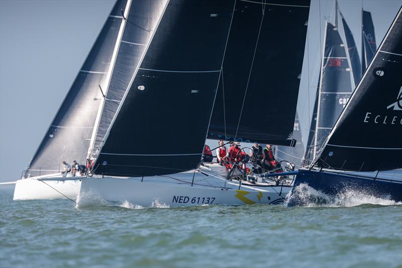 Harmen Jan de Graaf's Dutch Ker 43 One-off Baraka Gp on day 2 of the RORC Easter Challenge - photo © Paul Wyeth / www.pwpictures.com