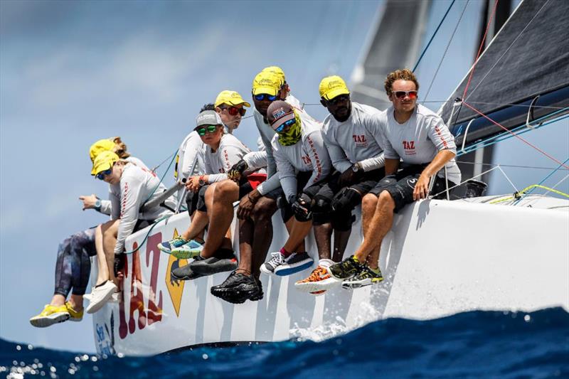 Bernie Evan Wong's RP37 Taz from Antigua - Antigua Sailing Week photo copyright Paul Wyeth taken at Antigua Yacht Club and featuring the IRC class