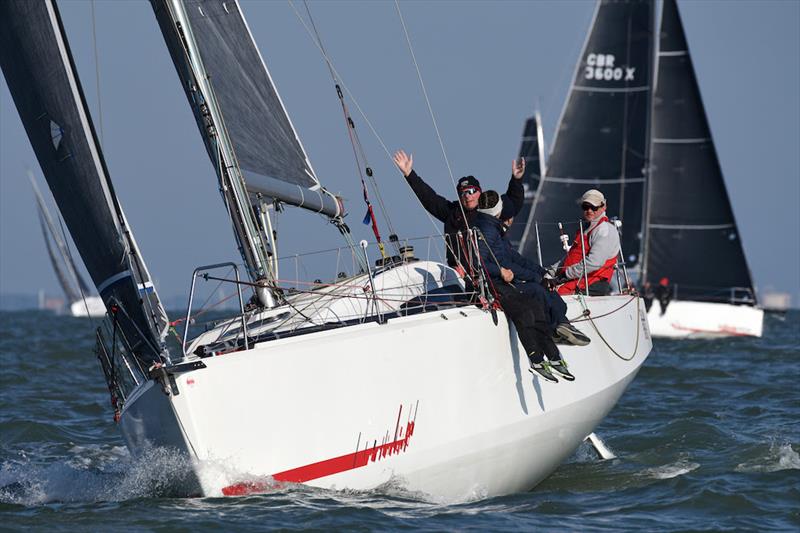 Princesse Gotionude II during the RORC Cervantes Trophy Race Cowes to Le Havre photo copyright Rick Tomlinson taken at Royal Ocean Racing Club and featuring the IRC class