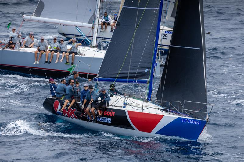 From Guadeloupe, Sacha Daunar's First Class 10 PepsiMax ~ Montebello scored a race win and also a tie after CSA time correction with Gerard Quenot's JPK 1030 Blue Skies on Antigua Sailing Week English Harbour Rum Race Day 1 - photo © Paul Wyeth / www.pwpictures.com
