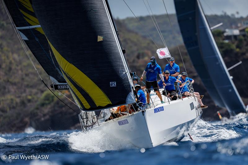 Hermes skippered by Alistair Langhorne with a team from Itchenor SC is winning the new Pogo 12.50 Class after four races - Antigua Sailing Week Race photo copyright Paul Wyeth / pwpictures.com taken at Antigua Yacht Club and featuring the IRC class