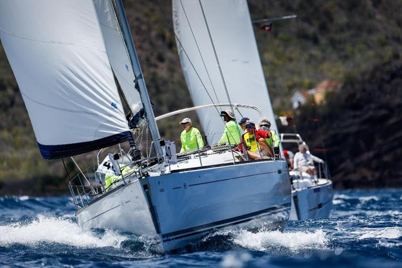 17-year-old Y2K sailor Jhemsey Paredes is racing on CSA Bareboat 3, class leaders KHS&S Contractors ~ Girl on Axxess Marine Y2K Race Day at Antigua Sailing Week photo copyright Paul Wyeth / www.pwpictures.com taken at Antigua Yacht Club and featuring the IRC class