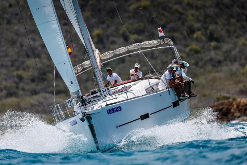 Joaquín Vázquez's team from Madrid Spain, racing Aproache Nevis at Antigua Sailing Week photo copyright Paul Wyeth / www.pwpictures.com taken at Antigua Yacht Club and featuring the IRC class