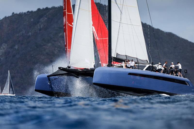 Tosca, Gunboat 68, C~o-Skippered by Ken Howery/Alex Thomson, USA  - 2022 Antigua Sailing Week photo copyright Paul Wyeth / pwpictures.com taken at Antigua Yacht Club and featuring the IRC class