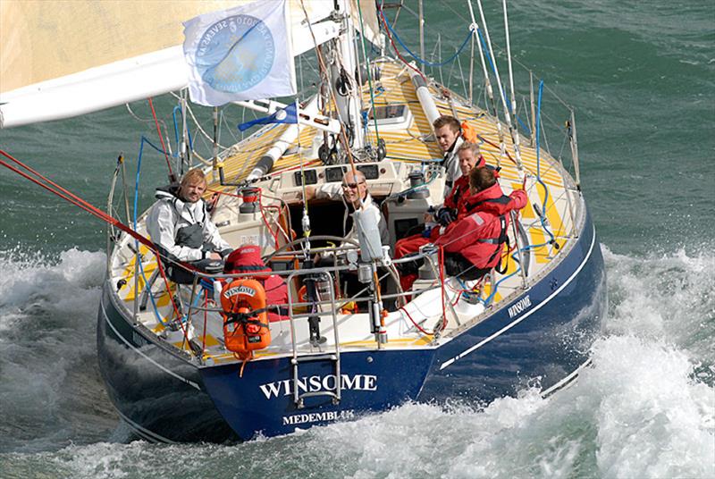 Harry Heijst's S&S 41 Winsome - RORC De Guingand Bowl Race photo copyright  RORC taken at Royal Ocean Racing Club and featuring the IRC class