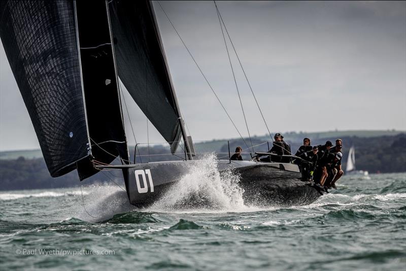 Carkeek 40  Rán photo copyright Paul Wyeth / pwpictures.com taken at Royal Ocean Racing Club and featuring the IRC class