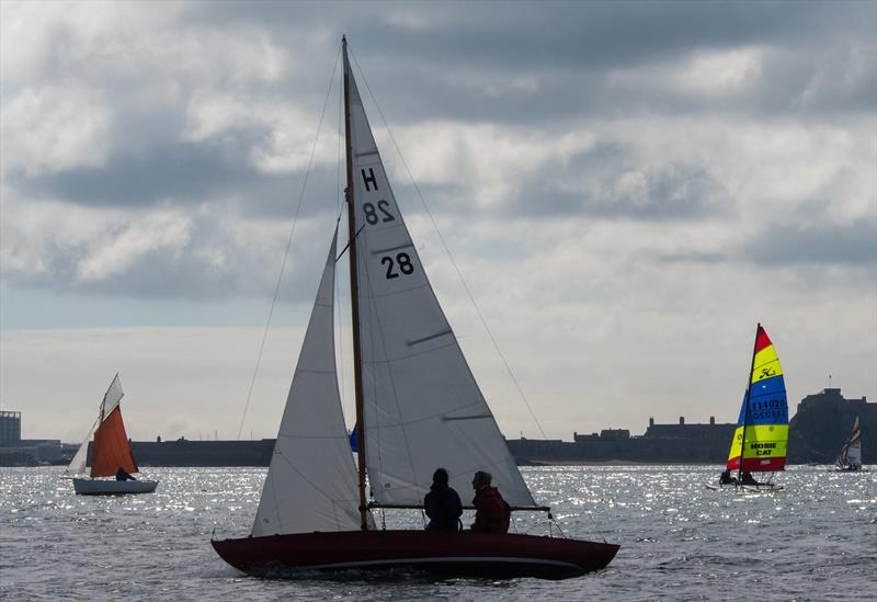 Moana during the Royal Channel Islands Yacht Club Spring Regatta 2022 photo copyright Simon Ropert taken at Royal Channel Islands Yacht Club and featuring the IRC class