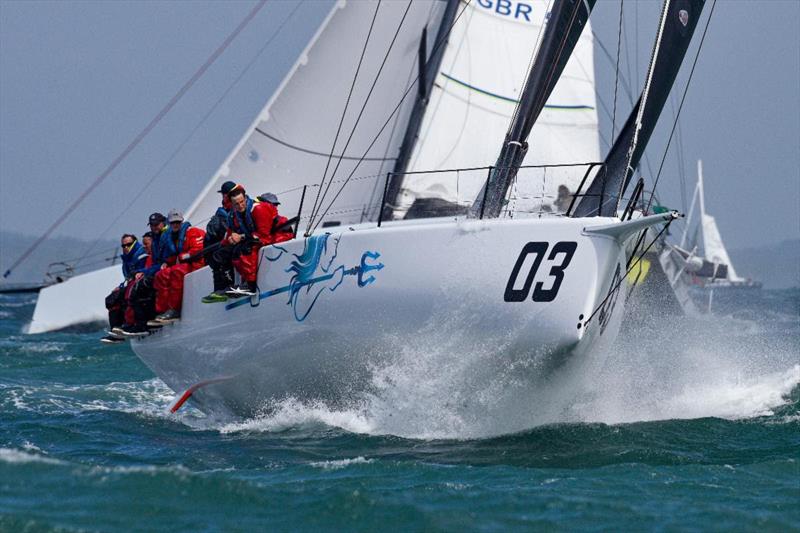 Competing in the newly formed Grand Prix Zero class at the RORC Vice Admiral's Cup will be James Neville's HH42 Ino XXX photo copyright Rick Tomlinson / www.rick-tomlinson.com taken at Royal Ocean Racing Club and featuring the IRC class