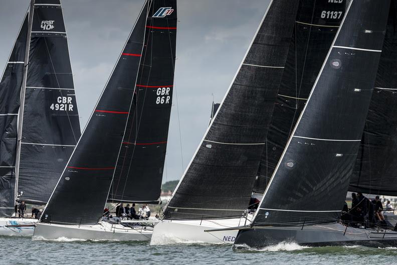 Tight battles in the Grand Prix Zero class - 2022 RORC Vice Admiral's Cup photo copyright Paul Wyeth / pwpictures.com taken at Royal Ocean Racing Club and featuring the IRC class