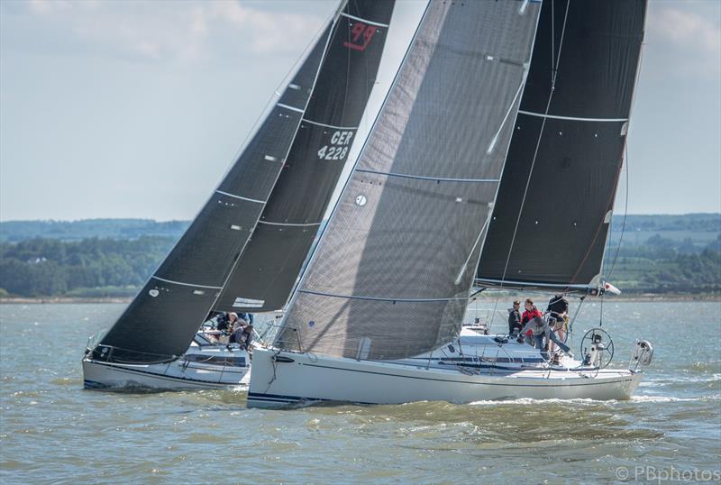 Medway Yacht Club Keelboat Regatta 2022 photo copyright Paul Babington taken at Medway Yacht Club and featuring the IRC class
