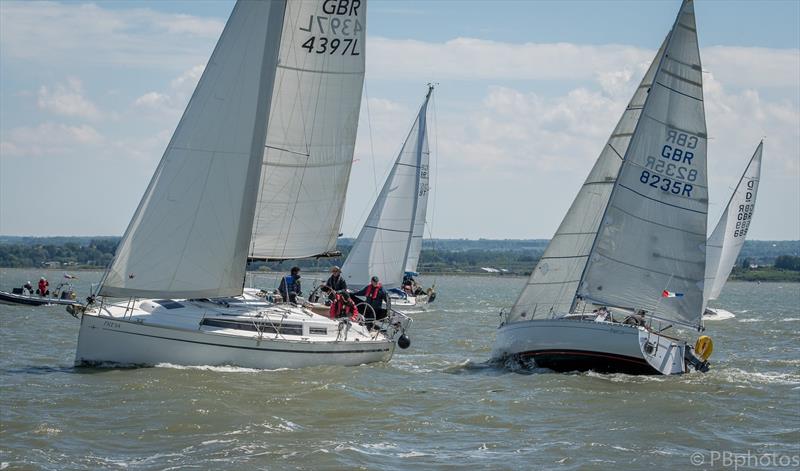 Medway Yacht Club Keelboat Regatta 2022 photo copyright Paul Babington taken at Medway Yacht Club and featuring the IRC class