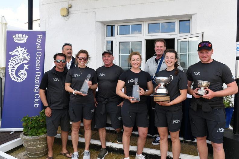 Niklas Zennström's Carkeek FAST40plus Rán wins overall plus class victory in IRC One - RORC's IRC National Championship 2022 - photo © Rick Tomlinson / www.rick-tomlinson.com