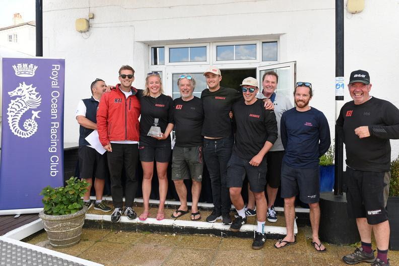 Lance Adams' Cape 31 Katabatic takes third place in IRC Two - RORC's IRC National Championship 2022 photo copyright Rick Tomlinson / www.rick-tomlinson.com taken at Royal Ocean Racing Club and featuring the IRC class