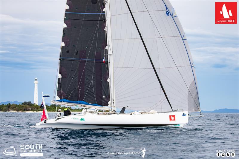 Ocean's Tribute is a weapon downhill - 2022 Groupama Race - photo © Nic Douglass @sailorgirlHQ