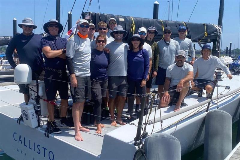 St. David's Lighthouse Division class winner: Callisto (Class 17) - 2022  Newport Bermuda Race photo copyright Callisto crew taken at Royal Bermuda Yacht Club and featuring the IRC class