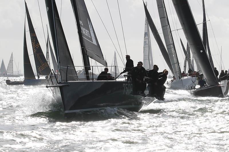 Round the Island Race 2022 photo copyright Ingrid Abery / www.ingridabery.com taken at Island Sailing Club, Cowes and featuring the IRC class