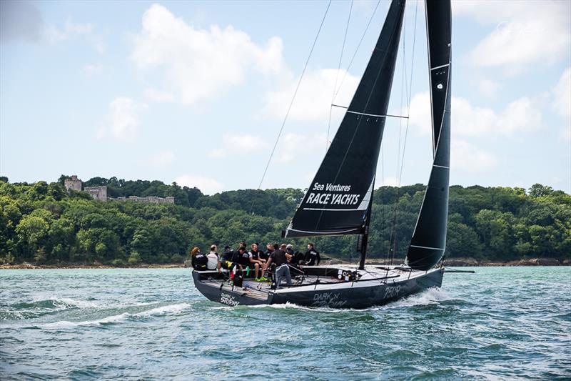 Sailing up the Eastern end of the Solent during the Round the Island Race 2022 - photo © Sam Kurtul / www.worldofthelens.co.uk