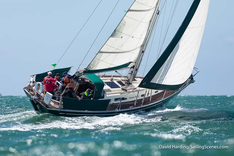 Eleanor Mary, GBR5360L, Rustler 36, during the during the Round the Island Race 2022 photo copyright David Harding / www.sailingscenes.com taken at Island Sailing Club, Cowes and featuring the IRC class