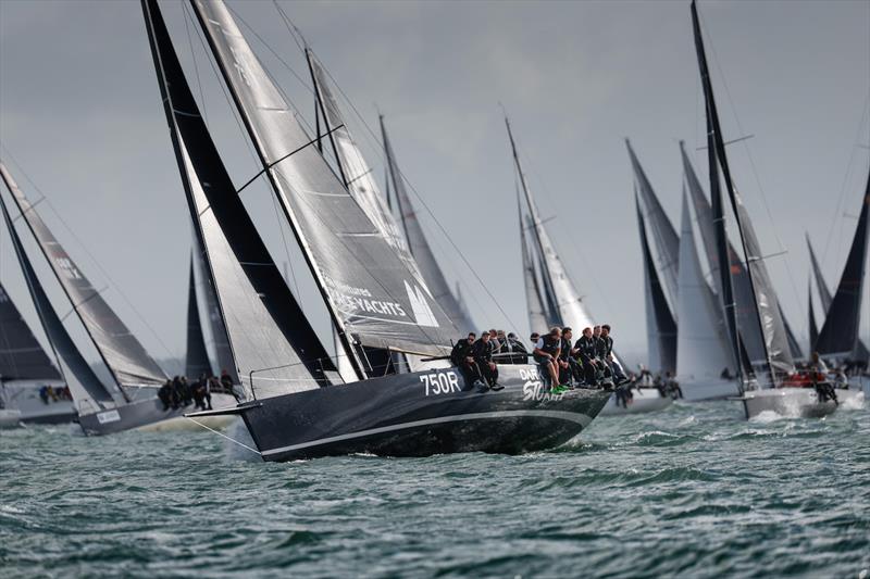 Ian Atkins' GP42 Dark 'N' Stormy - Salcombe Gin July Regatta - photo © Paul Wyeth / RSrnYC