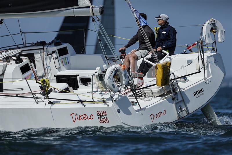 Nick Martin's Sun Fast 3600 Diablo photo copyright Paul Wyeth / RORC taken at Royal Ocean Racing Club and featuring the IRC class