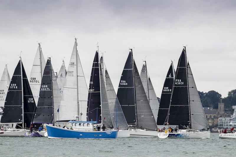 Over 100 boats for the Cowes Dinard St Malo Race - photo © Paul Wyeth / RORC