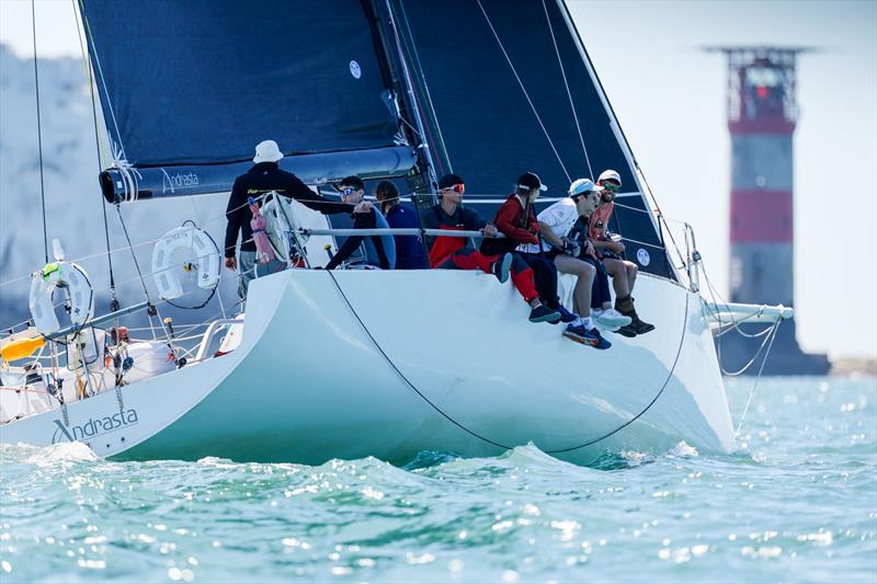 Henry Bateson's Iceni 39 Andrasta, skippered by Bill Edgerton with a youth team from the RORC's Griffin Initiative photo copyright Paul Wyeth / RORC taken at Royal Ocean Racing Club and featuring the IRC class