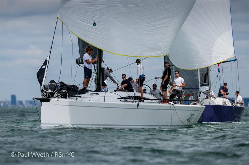 Cobra, GBR 8888N, King 40 during the Salcombe Gin July Regatta at the Royal Southern YC photo copyright Paul Wyeth / RSrnYC taken at Royal Southern Yacht Club and featuring the IRC class