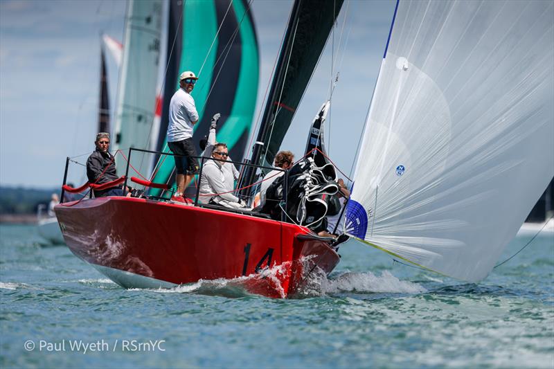 Vitres, MC31, SWE 31008 during the Salcombe Gin July Regatta at the Royal Southern YC photo copyright Paul Wyeth / RSrnYC taken at Royal Southern Yacht Club and featuring the IRC class