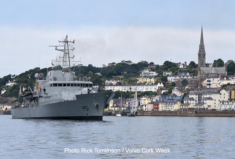 The Beaufort Cup gets underway in Cork Harbour in light airs on day 1 of Volvo Cork Week 2022 photo copyright Rick Tomlinson / Volvo Cork Week taken at Royal Cork Yacht Club and featuring the IRC class