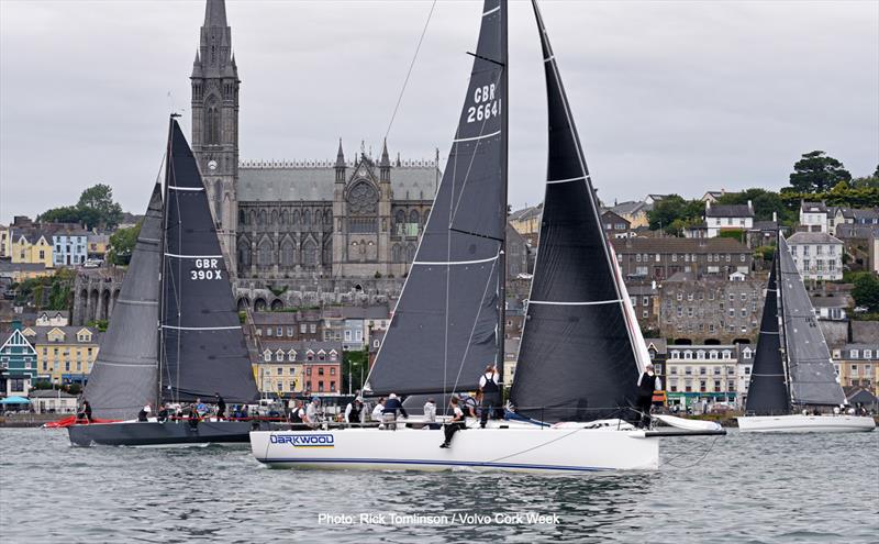 Darkwood on day 2 of Volvo Cork Week 2022 photo copyright Rick Tomlinson / Volvo Cork Week taken at Royal Cork Yacht Club and featuring the IRC class