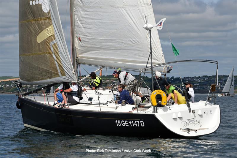 Rosmarina on the final day of Volvo Cork Week 2022 photo copyright Rick Tomlinson / Volvo Cork Week taken at Royal Cork Yacht Club and featuring the IRC class