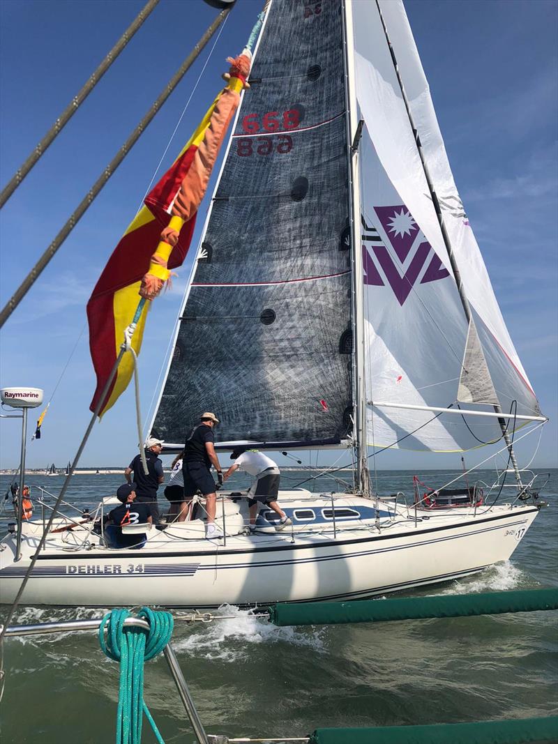 Euromarine Insurance Ramsgate Week 2022 Day 2 photo copyright Mike Goldwater taken at Royal Temple Yacht Club and featuring the IRC class