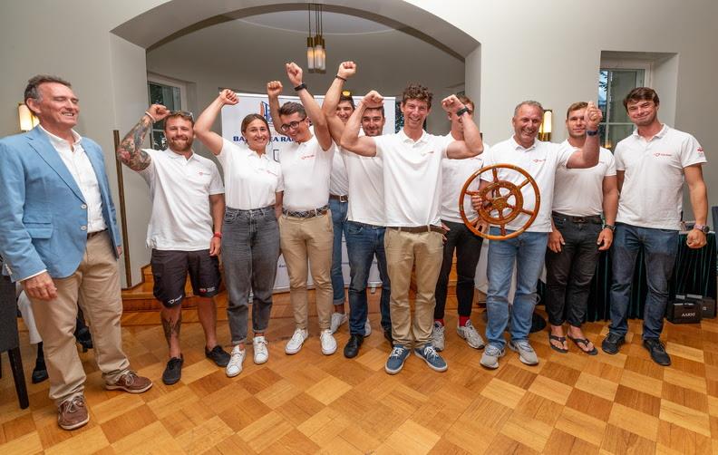 I Love Poland were awarded the Bobby Lowein Wheel for Monohull Line Honours - Roschier Baltic Sea Race - photo © Pepe Korteniemi