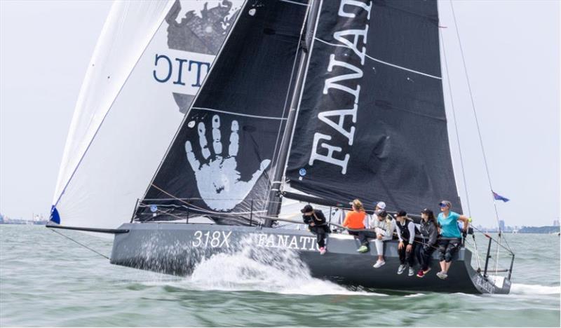 Fanatic, helmed by Josie Gliddon, wins the Dubarry Aquatech Women's Open Keelboat Championship photo copyright Georgie Altham / www.facebook.com/galthamphotography taken at Royal Southern Yacht Club and featuring the IRC class