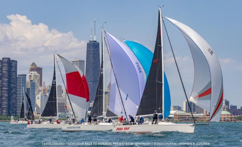 Chicago Mackinac Race 2022 - photo © Stephen R Cloutier