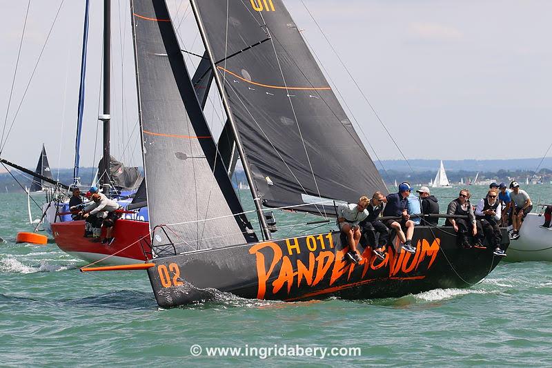 Pandemonium - Cowes Week day 1 photo copyright Ingrid Abery / www.ingridabery.com taken at Cowes Combined Clubs and featuring the IRC class