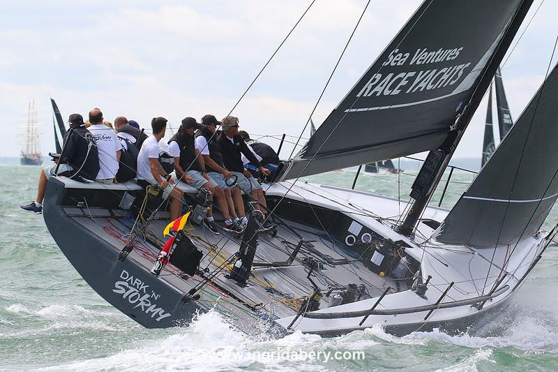 Dark n Stormy - Cowes Week day 1 photo copyright Ingrid Abery / www.ingridabery.com taken at Cowes Combined Clubs and featuring the IRC class