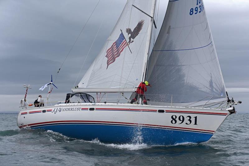 Back once again - Charlene Howard's Sun Odyssey 45 AJ Wanderlust (IOM) - racing with Robert Drummond - photo © Rick Tomlinson / www.rick-tomlinson.com