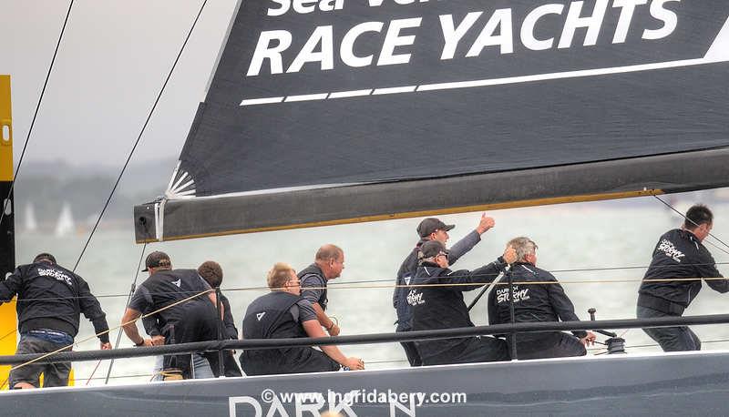 Dark 'n' Stormy, winner of the Britannia Trophy on Cowes Week day 5 photo copyright Ingrid Abery / www.ingridabery.com taken at Cowes Combined Clubs and featuring the IRC class