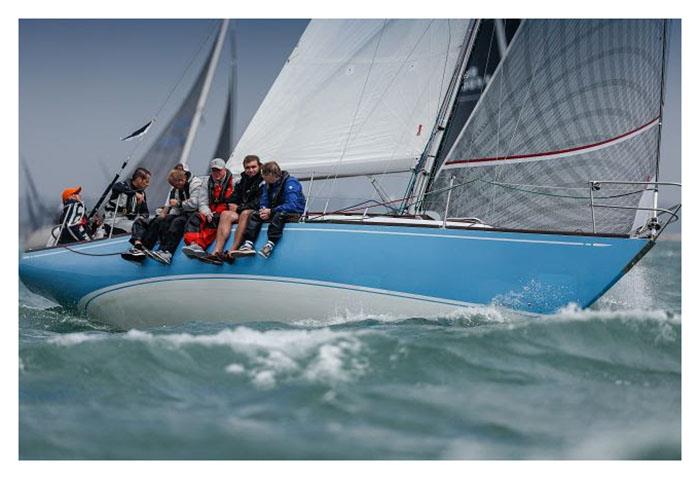 Scherzo of Cowes on her way to overall victory at Cowes Week 2022 photo copyright Paul Weyth / CWL taken at Cowes Combined Clubs and featuring the IRC class