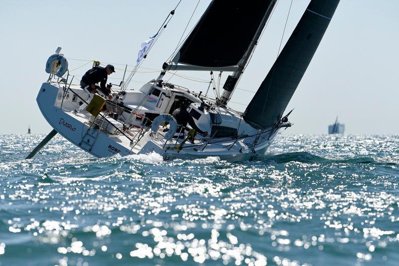 IRC two-Handed - Nick Martin's Sun Fast 3600 Diablo, racing with Cal Finlayson during the Sevenstar Round Britain & Ireland Race - photo © Rick Tomlinson / RORC